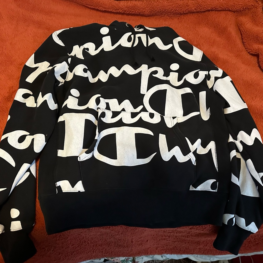 champion graphic sweatshirt/hoodie